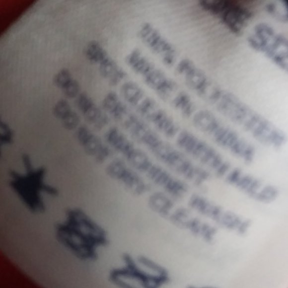 NWOT Lands End Kids rich red mesh beach bag - Picture 16 of 16